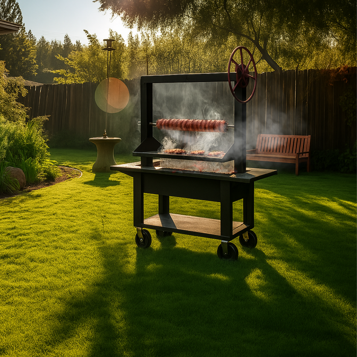 Videl USA Brasa I - Santa Maria Style Grill - Black Powder Coated Finish VG-BDF