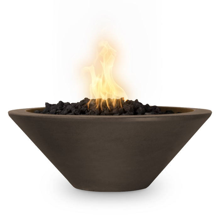 The Outdoor Plus Round Cazo Fire Bowl - GFRC Concrete OPT-CZNL