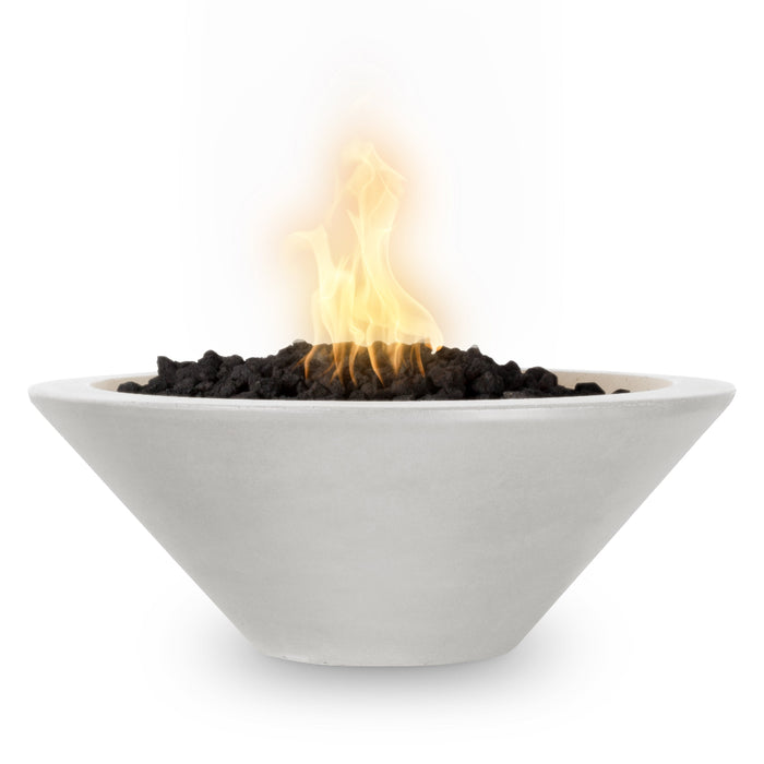 The Outdoor Plus Round Cazo Fire Bowl - GFRC Concrete OPT-CZNL