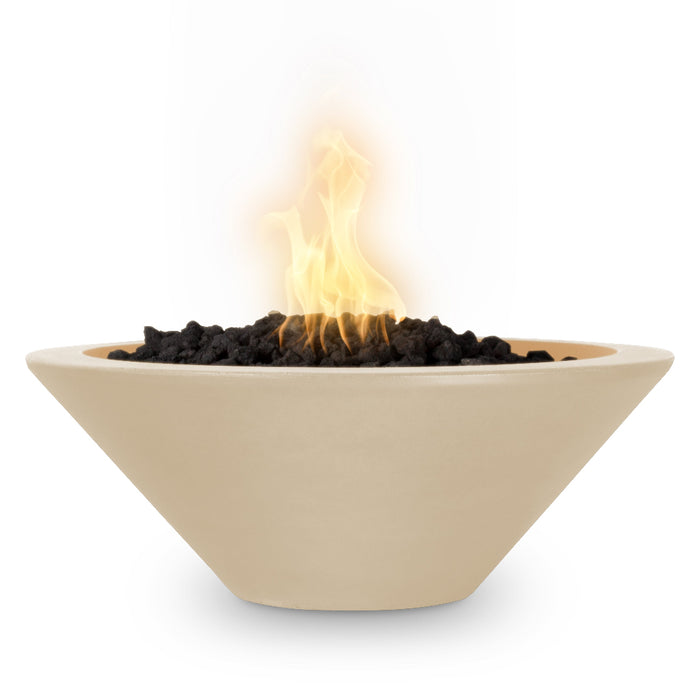 The Outdoor Plus Round Cazo Fire Bowl - GFRC Concrete OPT-CZNL
