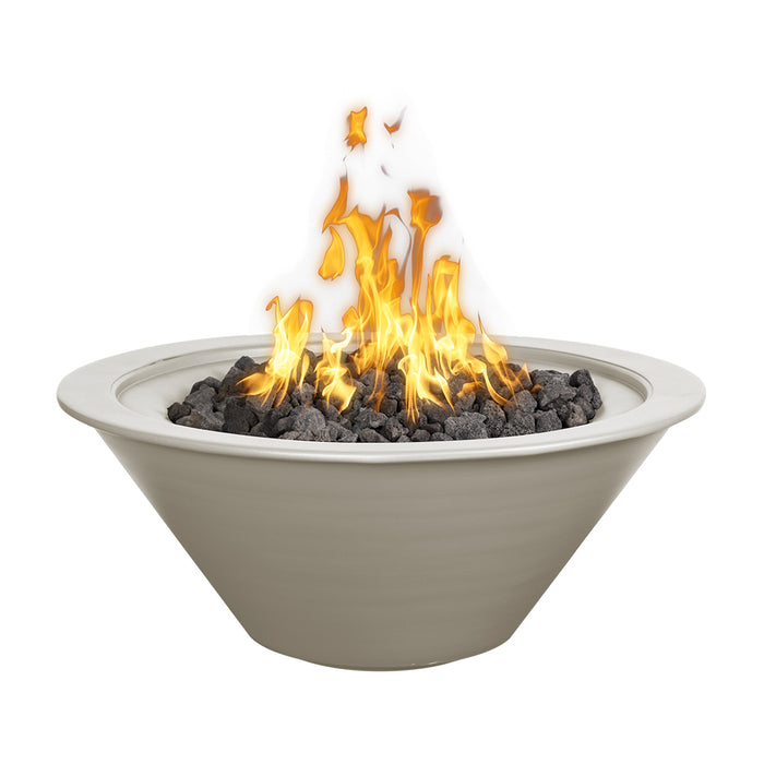 The Outdoor Plus Cazo Fire Bowl - Narrow Ledge - Powder Coated OPT-CZNLPC