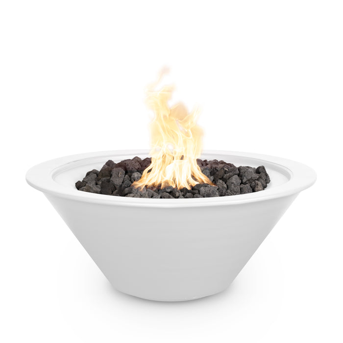 The Outdoor Plus Cazo Fire Bowl - Narrow Ledge - Powder Coated OPT-CZNLPC