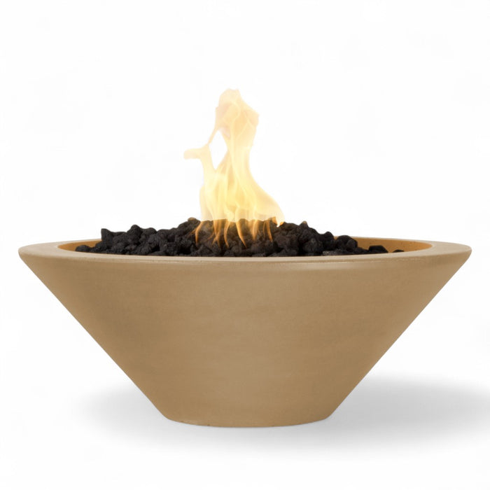 The Outdoor Plus Round Cazo Fire Bowl - GFRC Concrete