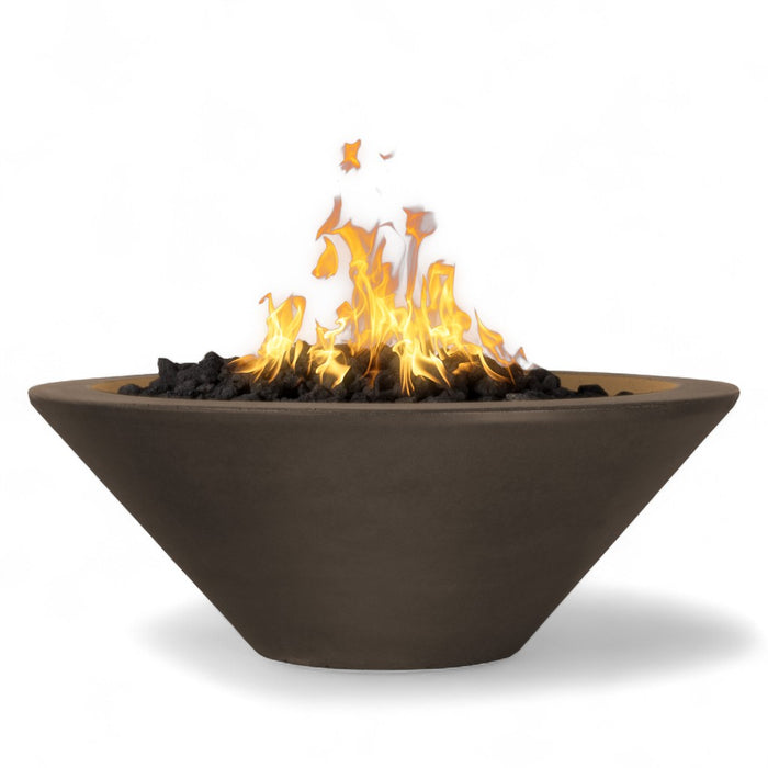 The Outdoor Plus Round Cazo Fire Bowl - GFRC Concrete