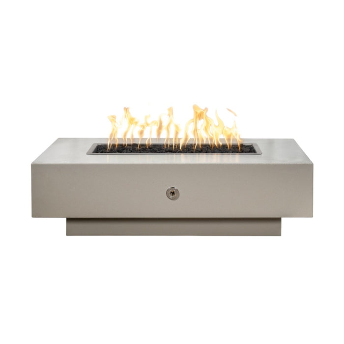 The Outdoor Plus Rectangular Coronado Fire Pit - Powder Coated Metal OPT-CORPC