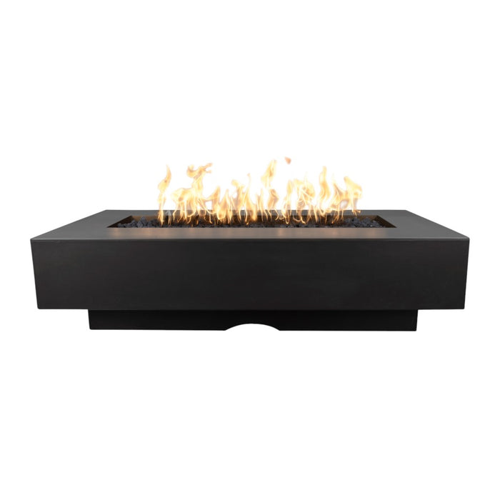 The Outdoor Plus Rectangular Del Mar Fire Pit - GFRC Concrete
