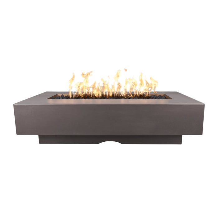 The Outdoor Plus Rectangular Del Mar Fire Pit - GFRC Concrete