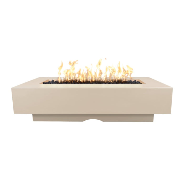 The Outdoor Plus Rectangular Del Mar Fire Pit - GFRC Concrete