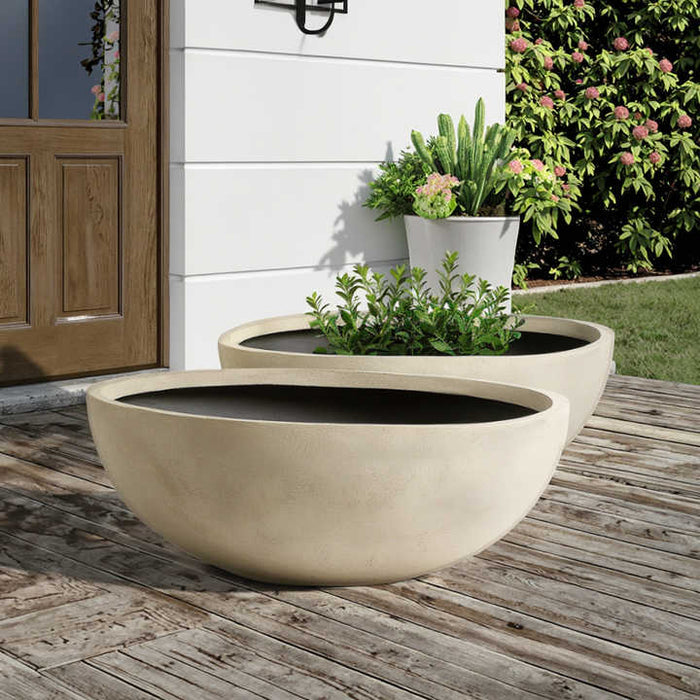 Outdoor Large GRC Flower Pot Rectangular Concrete Garden Planter GRP Home Planter