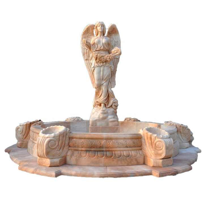 Cantera Natural Stone Water Basin Fountains