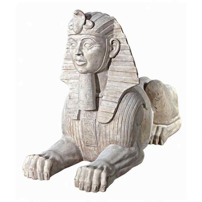 Life Size Ancient Egypt Marble Sphinx Statue Stone Art Egyptian Garden Sculpture