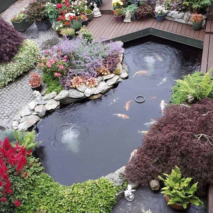 Large Fiberglass Fish Pond Pool Water Feature Koi Pond