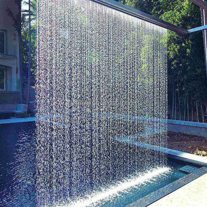 Customized Modern Indoor Water Curtain For Home Business