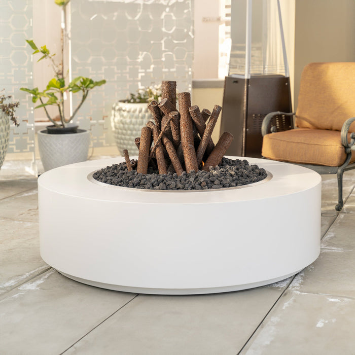 The Outdoor Plus Round Unity Fire Pit - Powder Coated Metal OPT-UNYPC