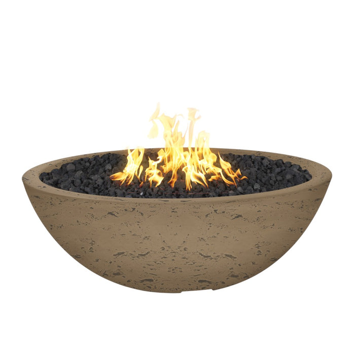 The Outdoor Plus Round Sedona Fire Bowl - GFRC Concrete OPT-SED