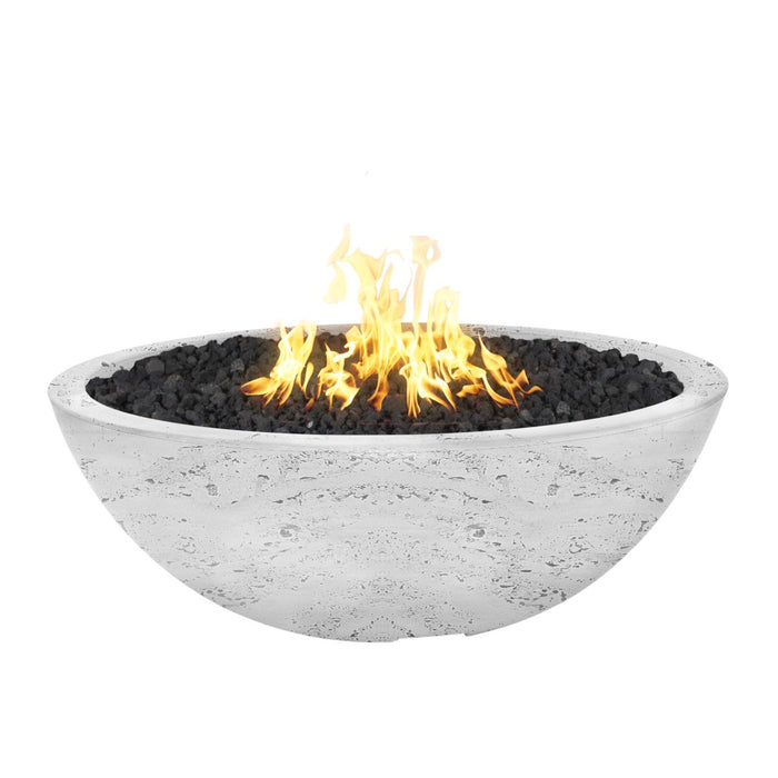 The Outdoor Plus Round Sedona Fire Bowl - GFRC Concrete OPT-SED
