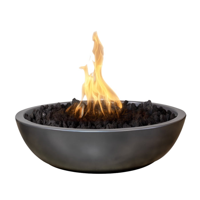 The Outdoor Plus Round Sedona Fire Bowl - GFRC Concrete OPT-SED