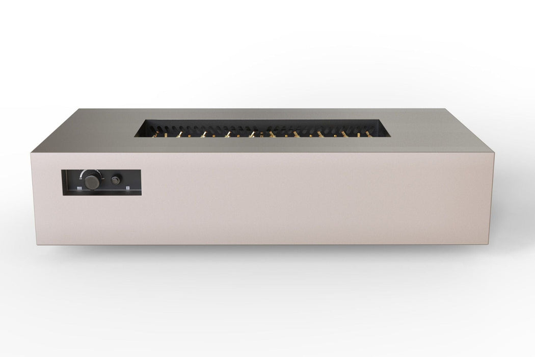 Warming Trends AON 48-inch Powder-Coated Steel Push Button Spark Ignition Rectangular Fire Table