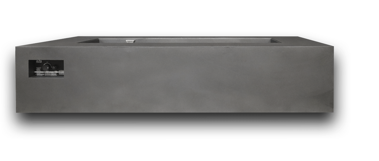 Warming Trends AON 60-inch Powder-Coated Steel Push Button Spark Ignition Rectangular Fire Table