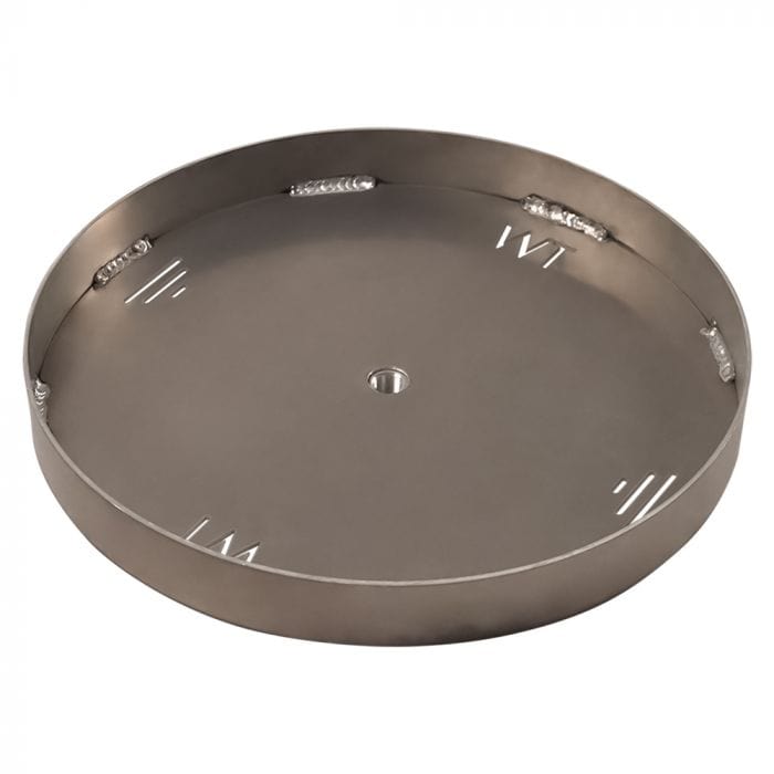 Warming Trends Circular 43"-47-inch Aluminum Fire Pit Burner Pan ALPAN4347C