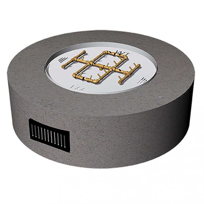 Warming Trends Crossfire Circular 60x18-Inch Ready To Finish Fire Pit Kit FC60