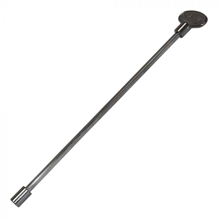 Warming Trends Polished Chrome 12-Inch Valve Key KEY12