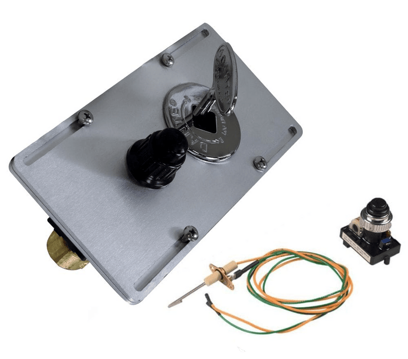 Warming Trends Push Button Spark Ignition Kit + Mounting Bracket PBIK3.0MBR