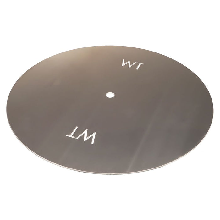 Warming Trends Valencia Paver kit with Crossfire Brass Burner and 29-inch Circular Aluminum Plate